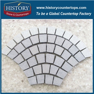 History Stones G603 Light Grey Granite Type Construction Landscaping Design Cheap Sale External Floor Covering Outdoor Walkway Pavers Decorative Park Stepping Pavement Cobble Sheet & Paving