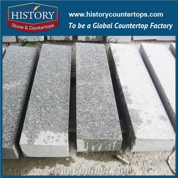 History Stones Square Shaped Rhombus Patterns Curbstone G603 Granite Kerb Stone in Stock Kerbstone Tree Surrounds Landscape Stone Kerbstone