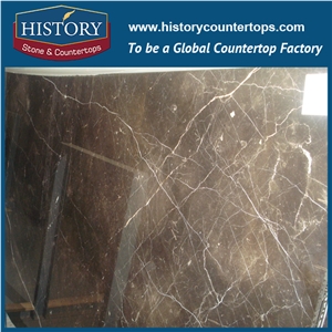 Historystone Beautiful Marble China Brown Chinese Dark Emperador / Marron Emperador Marble，Customized Cut to Size/High Tolerance,China Best Quality China Cheap Marble Tiles & Slabs for Floor and Wall
