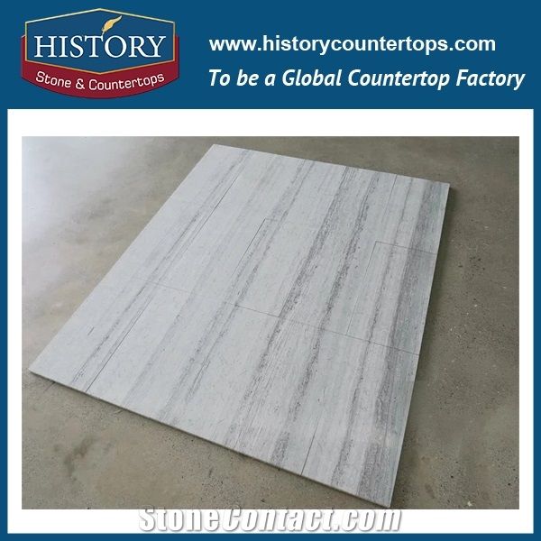 Historystone Blue Wooden Grining Polished Marble Wall And Floor