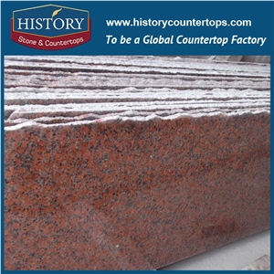 Historystone China Granite G562 Maple Leaf Red Slabs on Sale for Mosaic/Exterior - Interior Wall and Floor Applications/Pool,Top Surface Polished.