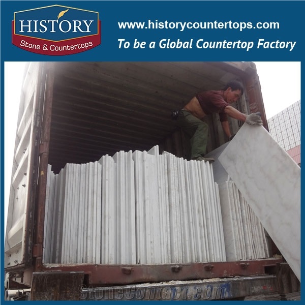 Historystone China Landscape White Marble Stone Slabs for Indoor High-Grade Adornment/Artifacts/Lavabo/Ssculpture,Application Range Can Be as Building Facades, Interior Decoration, Cheap Stone Marble
