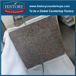 Historystone China Manufacturer Industrial Granite Polished Peach Red Natural Granite Stone G687 Application Flooring/ Stairs,Quality and Ease Of Care to Any Project.