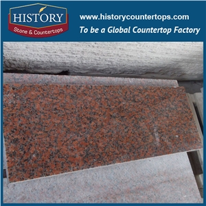 Historystone Chinese Cheap G562 Maple Leaf Tactile Granite Be Used Wall Covering/ Flooring/Window Sill Decoration,Natural Stone Competitive Price and Good Quality