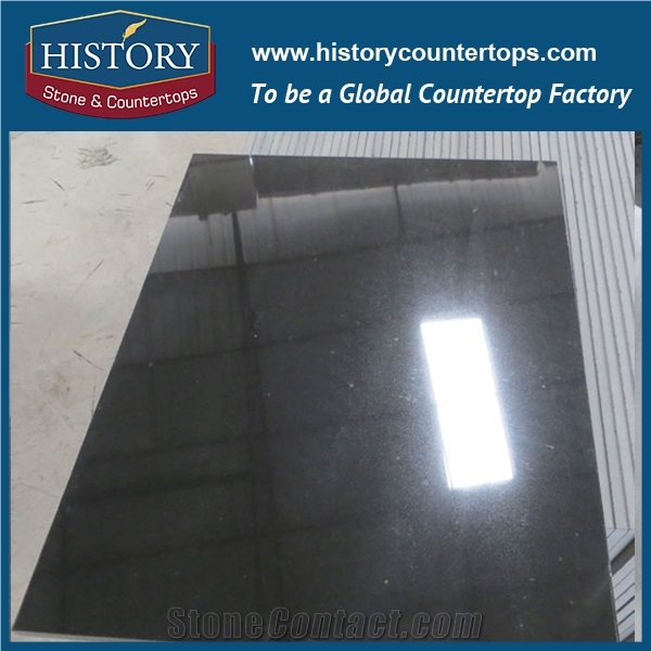 Historystone Chinese Mongolia Black Granite Slabs for a Reliable Supplier Of Stone Products Tiles