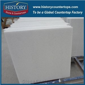 Historystone Crystal White Cheapest Price Natural Stone Polished Mable Tiles & Slabs for Wall and Floor，Cut-To-Size or Any Other Customized. Interior/Exterior Projects,Cheap Price and Good Quality