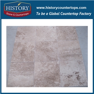 Historystone Dark Coffee Travertine Cnina Provide Competitive Price/Specification Promptly,Usage Indoor and Outdoor Decoration Building Stone Material.Cut to Size or Any Other Customized Sizes.