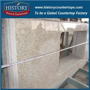 Historystone G682 Stone Slabs Of Golden Yellow/Coast Sand Granite,Stone Slabs for Kitchen Countertops