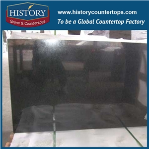 Historystone G684 Natural China Black Pearl Granite Stone Slab for A-Frame Tiles & Living Room Of Wall Cladding Covering,Offer Top Quality/Competitive Price/ Excellent Service.