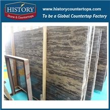 Historystone Golden Coast China Gold Polished Marble Wall and Floor Tiles & Slabs for Exterior Wall Cladding，Used Indoor/Outdoor Decoration Building Stone Material,Coustimzed Cut to Size,Compititve Pr