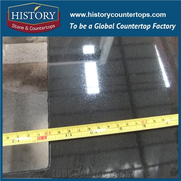 Historystone High Quality Absolutely China Black Granite Wall & Paving Stones, Tiles & Big Slabs,Strict Progress Customize Size.