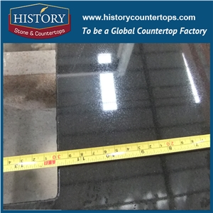 Historystone High Quality Absolutely China Black Granite Wall & Paving Stones, Tiles & Big Slabs,Strict Progress Customize Size.