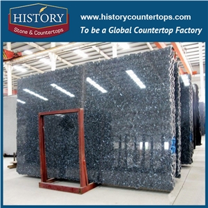Historystone Imported Blue Pearl Granite Polished Surface Tile & Slabs Quality Sale,Usage for Paving/Cut to Size/Stairs/Banisters/Pillars.
