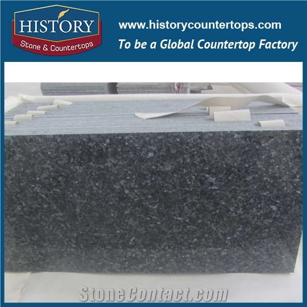 Historystone Imported Blue Pearl Granite Polished Surface Tile & Slabs Quality Sale,Usage for Paving/Cut to Size/Stairs/Banisters/Pillars.