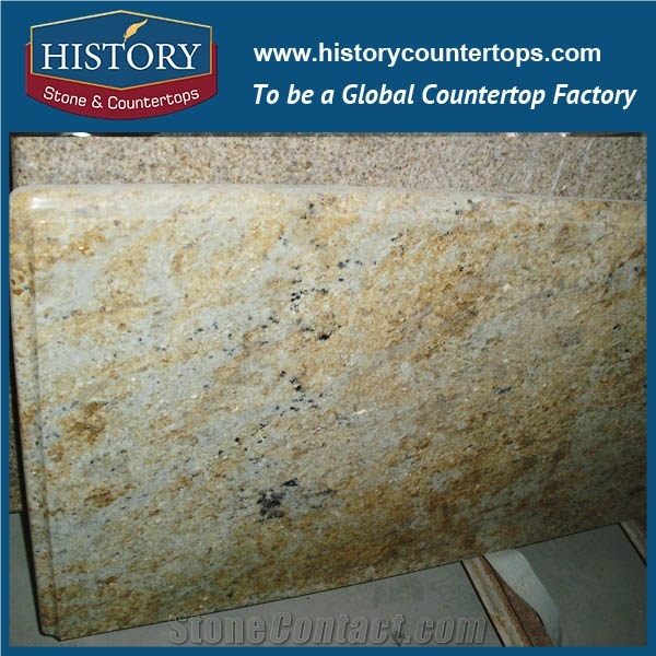 Historystone Imported River Yellow Granite Best Price,Own Factory with Fast Delivery,Available for Kitchen Countertops