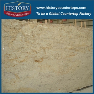 Historystone Imported River Yellow Granite Best Price,Own Factory with Fast Delivery,Available for Kitchen Countertops