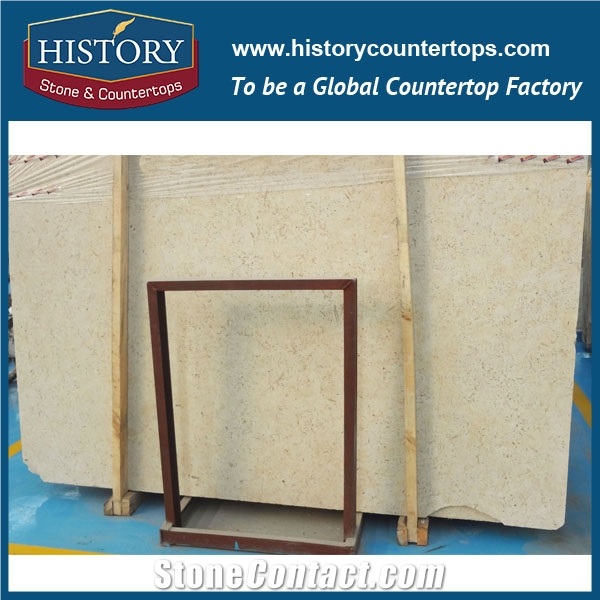 Historystone Imported Roman Gold in Brazil Polished Surface Natural Marble Skirting Tiles & Slabs for Floor and Wall Designs,Excellent Quality and Best Price Be Used Indoor and Outdoor Decoration/ Com