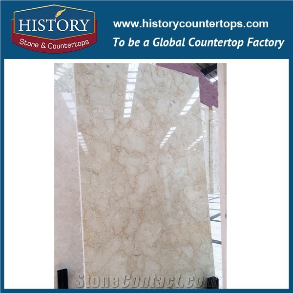 Historystone Imported Silk Road Beige in Turkey Interior & Exterior Decoration,Used for Flooring Tiles/Pattern/Wall Façade/Indoor Decoration/Kitchen Countertop,Coustimzed Cut to Size or Standard,Hot S