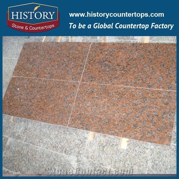 Historystone Maple Leaf Red Granite, Does Floor And Decor Deliver Tile