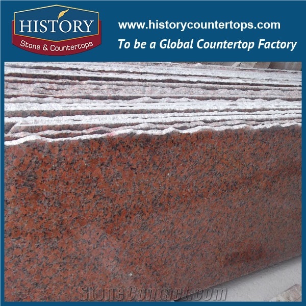 Historystone Maple Leaf Red Granite Tiles & Slabs,Indoor & Ourdoor Decoration Building/Wall Tile/Floor Tile Best Price/Fast Delivery/Strict with Inspection/Customized Size and Design