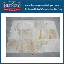 Historystone Modern Light Coffee Travertine Customized Polished Flooring or Wall Tiles & Slabs，Application Coffee Bar/Office/Resturant,Big Slab Polished Finished Surface.Hot Sales.