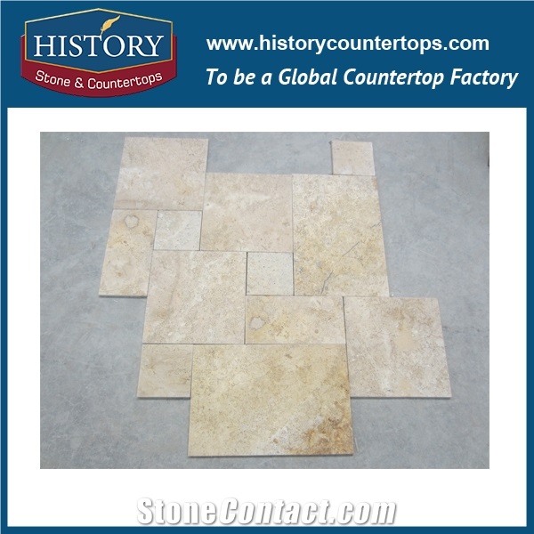 Historystone Modern Light Coffee Travertine High Quality China Stone Slabs for Flooring Tile/Wall Cladding Covering,High Strengh Quality and Hot Sales, Cut to Size Own Production Line and Good Design