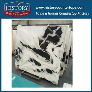Historystone Pandan White Names Of Polished Marble Tiles & Slabs for Wall and Floor Design,Best Selling Marble Making Resin,High Strengh Quality,Cut to Size Own Production Line and Good Design