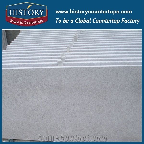 Historystone Pearl White Granite Tiles Slabs For Flooring Walling