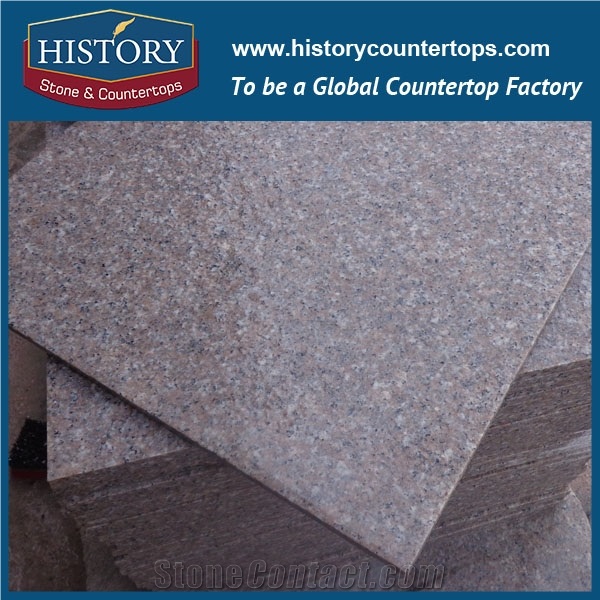 Historystone Pink Color Granite Slabs & Tiles Rosy Cloud/Beige Cream Hot Sale Natural Granite Stones G681 China,Be Usage Floor Covering & Walling,Factory Direct Cut to Size Polished Surface Finished.