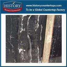 Historystone Silver Dragon China Cheap Price Polished Marble Tiles & Slabs for Wall Floor or Stairs，Alibaba Best Wholesale White/Black Marble,Cut to Size Cheap/Low Price,Hot Sales Natural Polished Sur