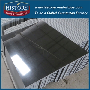 Historystone Superior Factory Direct Mongolia Black Granite Stone,High Quality for Skirting/Paving/Flooring/Wall Cladding Covering.