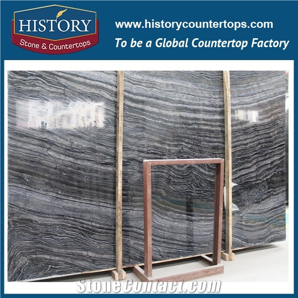 Historystone Wood Grain Natural Stone Pictures Polished Marble Floor and Wall Tiles & Slabs,Low Prices,Good Quality Hot Sales in the Market,For Outdoor and Indoor Decoration Standard Export Package