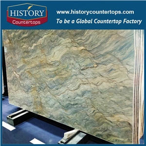 Hustory Imported Brazil Silk Road /Fusion Cut to Size Construction & Building Material in Exterior - Interior Wall and Floor Applications/ Pool/For Countertops/Wall Covering,Best Price