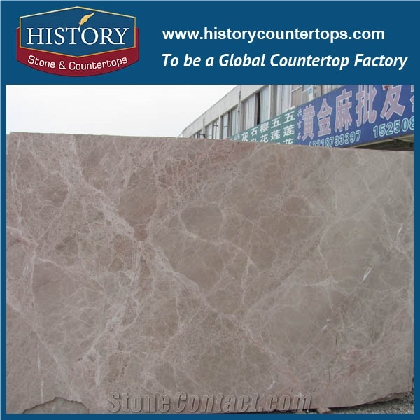 Light Emperador China Minmar Beige Marble Flamed Slabs for Floor Covering Tiles & Wall Cladding Interior- Exterior Construction Building Material