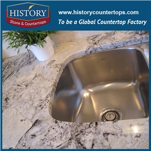 Mirror Slim Granite,Natural Stone Kitchen Countertops,White Bench Tops,Polished Surface Kitchen Countertop,Custom Size Stone Granite Countertop