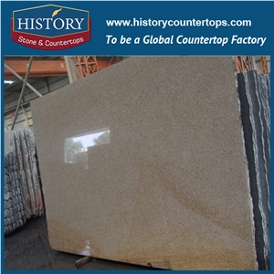 Own Factory Cheapest Price Chinese Polished G682/Rusty Yellow/Sunset Gold/Golden Sand/Giallo Rusty/Yellow Rust/Desert Gold/Giallo Fantasia Granite Slabs & Tiles & Cut-To-Size