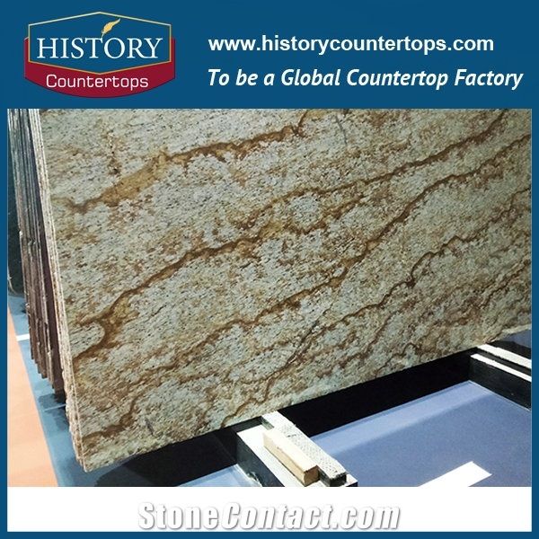 Polished Natural Building Stone Brazil Quarry Manufactory Brave