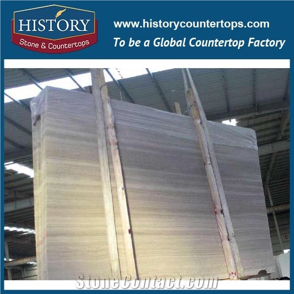 Polished Natural Stone China Quarry Manufactory White Wood Grain Marble,White Serpeggiante Marble Slabs Tiles Paving, Wall Cladding Covering, Landscaping Decoration Building Project