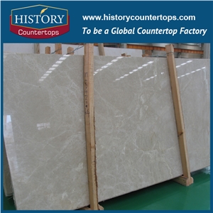 Turky Marble Cream Marfil Sp Slabs & Tiles Good for Kitchen Countertops, Bathroom Vanity Tops, Wall and Floor Covering for Sale