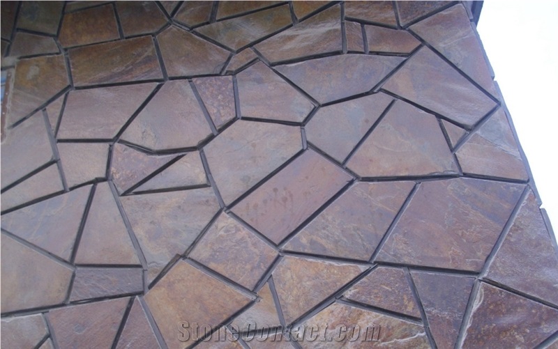 Multicolor Slate Flagstone /Paving Sets, Garden Stepping Pavements, Walkway Pavers, Patio Pavers, Courtyard Road Pavers