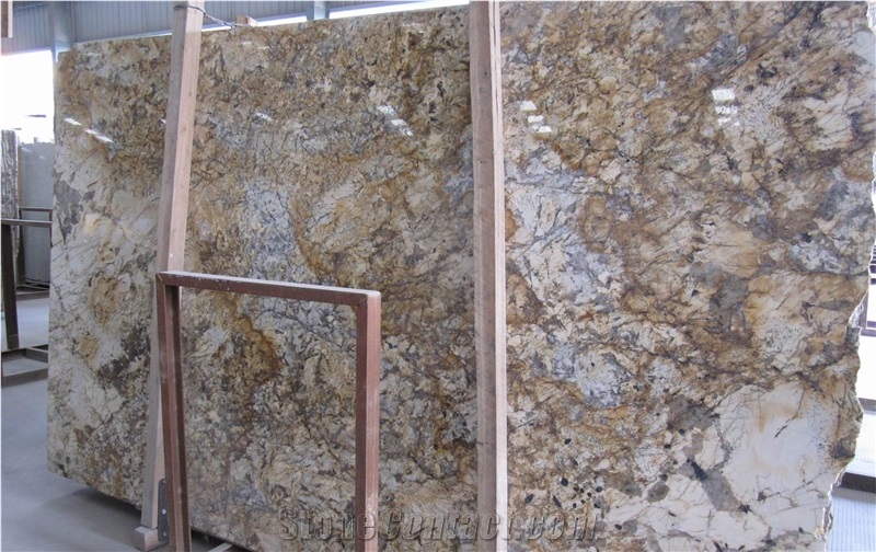 Mystique Gold / China Granite Tiles & Slabs, Walling & Flooring
