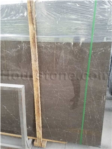 Best Price China Coffee Mousse Marble Tiles,Slabs,Chelsea Grey Brown,Chinese Guangxi Cappucino Dark,Armani Maron Marmol for Feature Wall&Floor Covering,Tv Set,Cheap Exterior&Interior Decoration
