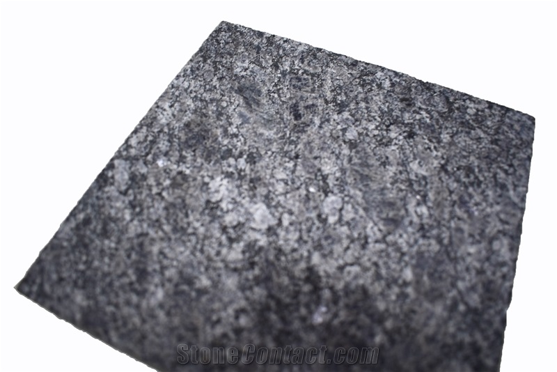 Factory Sale Countertop Honed Steel Grey Granite Tile, India Grey Granite