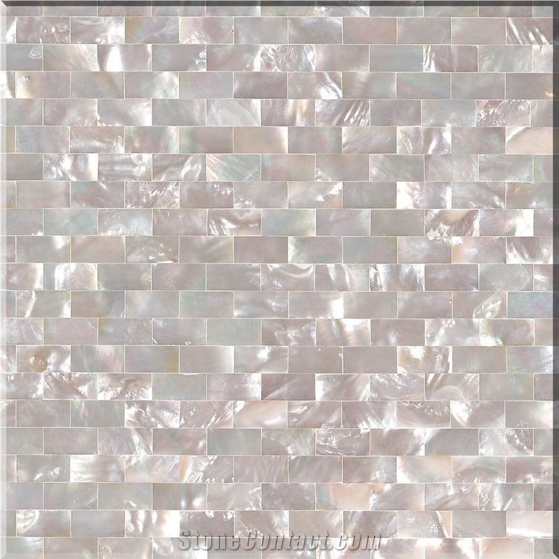 Bianca Mare White Mother Of Pearl Shell Mosaic Tile