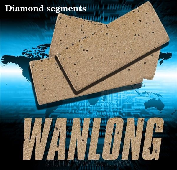 Diamond Gangsaw Segment for Middle Soft Stone Marble Limestone Sandstone Granite Diamond Saw Blade