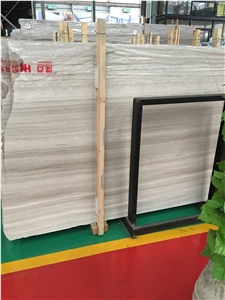 China White Wood Vein Grain/White Serpegiante Marble Tiles/Slabs,Wall Cladding/Floor Paving/Cut-To-Size/Building Design/Project