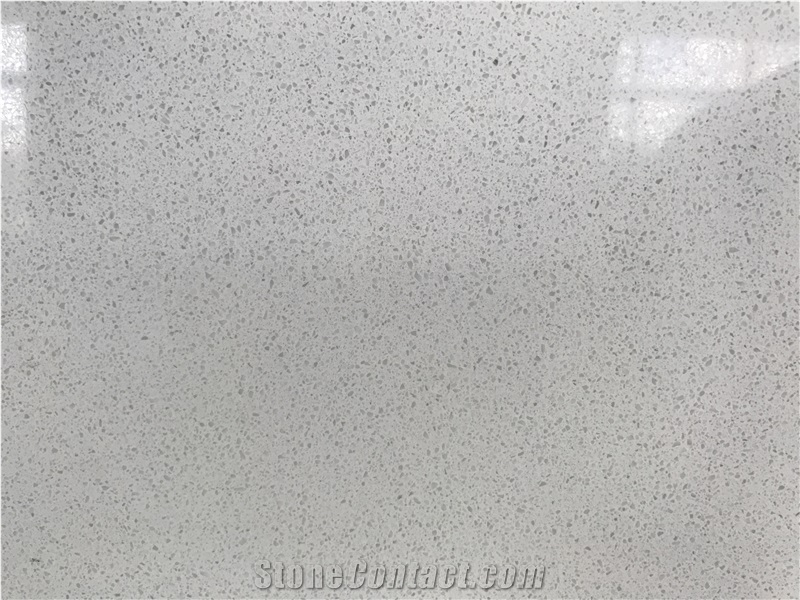 Engineered/Artificial Quartz Stone Pure Snow Marble Solid Surface Polished Slab for Tile Wall Panel Countertop Bathroom Mosaic for Interior Decor