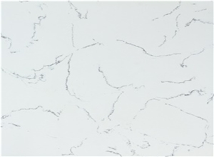 Engineered/Artificial Quartz Stone Skyflower Marble Look Solid Surface Polished Slab for Flooring Tile Wall Panel
