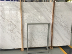 Greece Macedonian Branco Volakas Dramas Marble/ Jazz White Marble Tiles/Slabs, Wall/Floor/Cut-To-Size/Building Design/Project