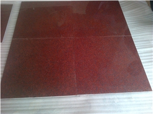 Ruby Red Granite Slabs & Tiles, India Red Granite